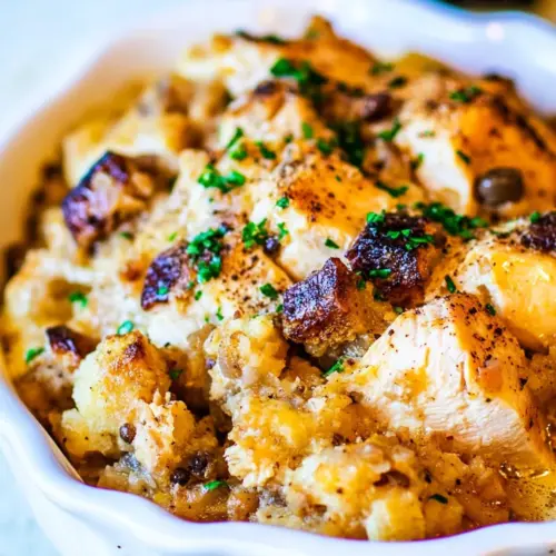 Crockpot Chicken and Stuffing