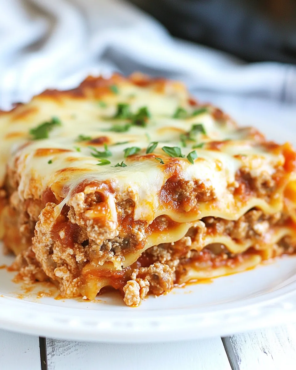 Crockpot Lasagna