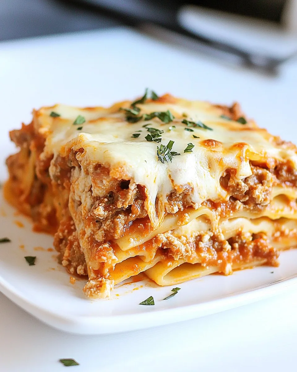 Crockpot Lasagna