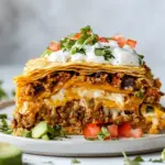 Crunchwrap Casserole