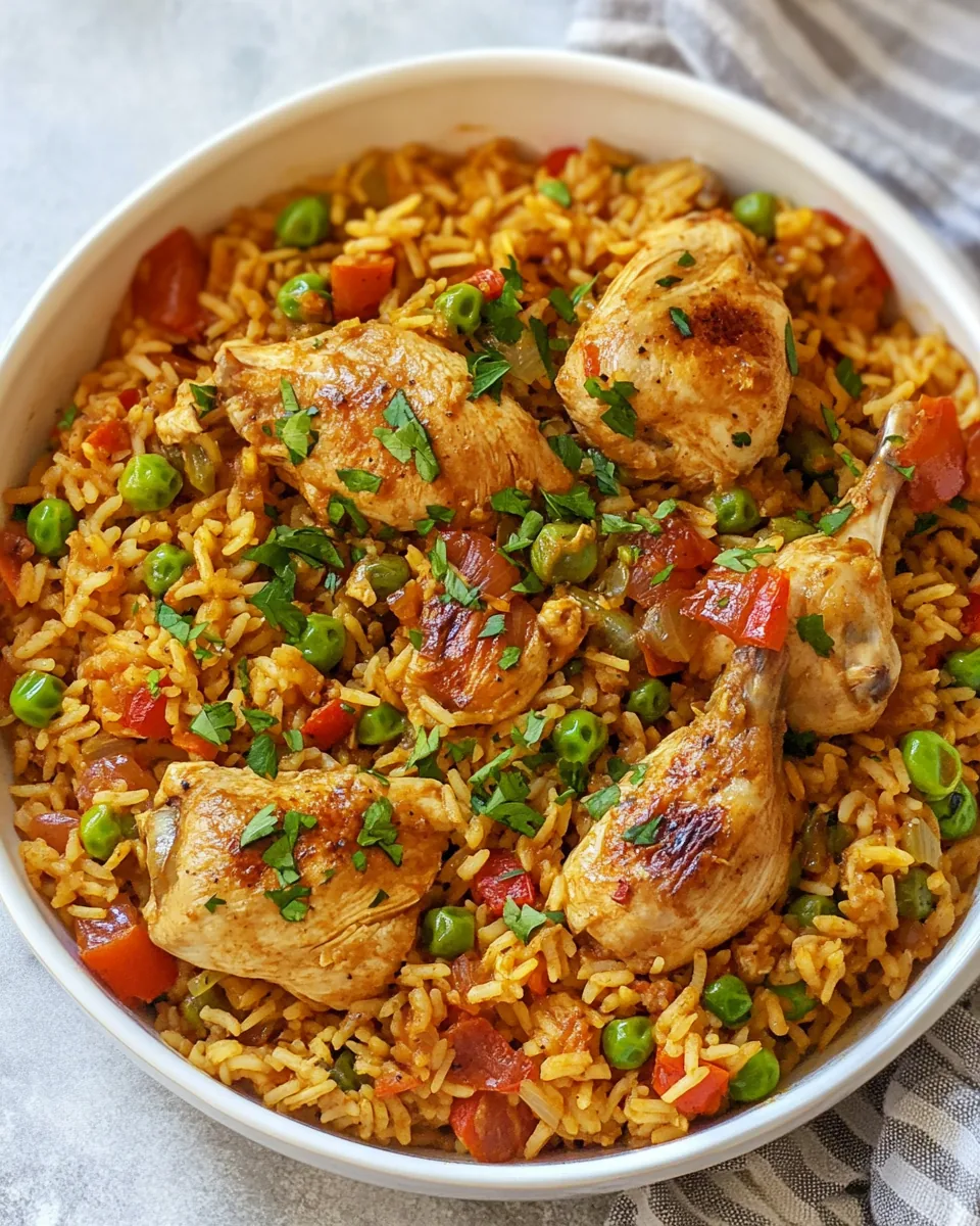 Cuban Arroz Con Pollo