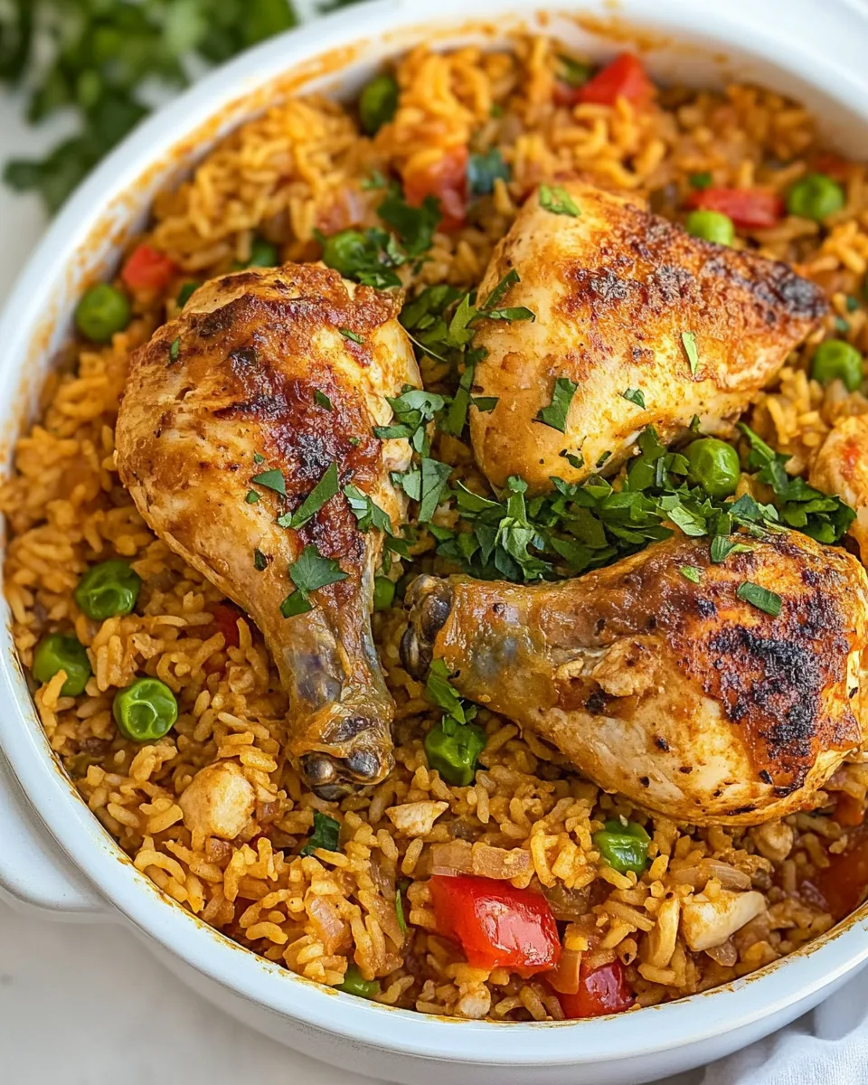 Cuban Arroz Con Pollo