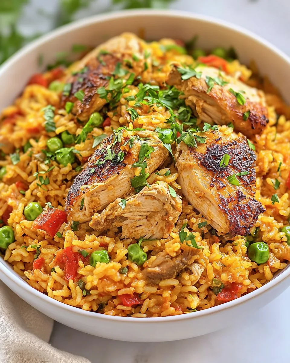 Cuban Arroz Con Pollo