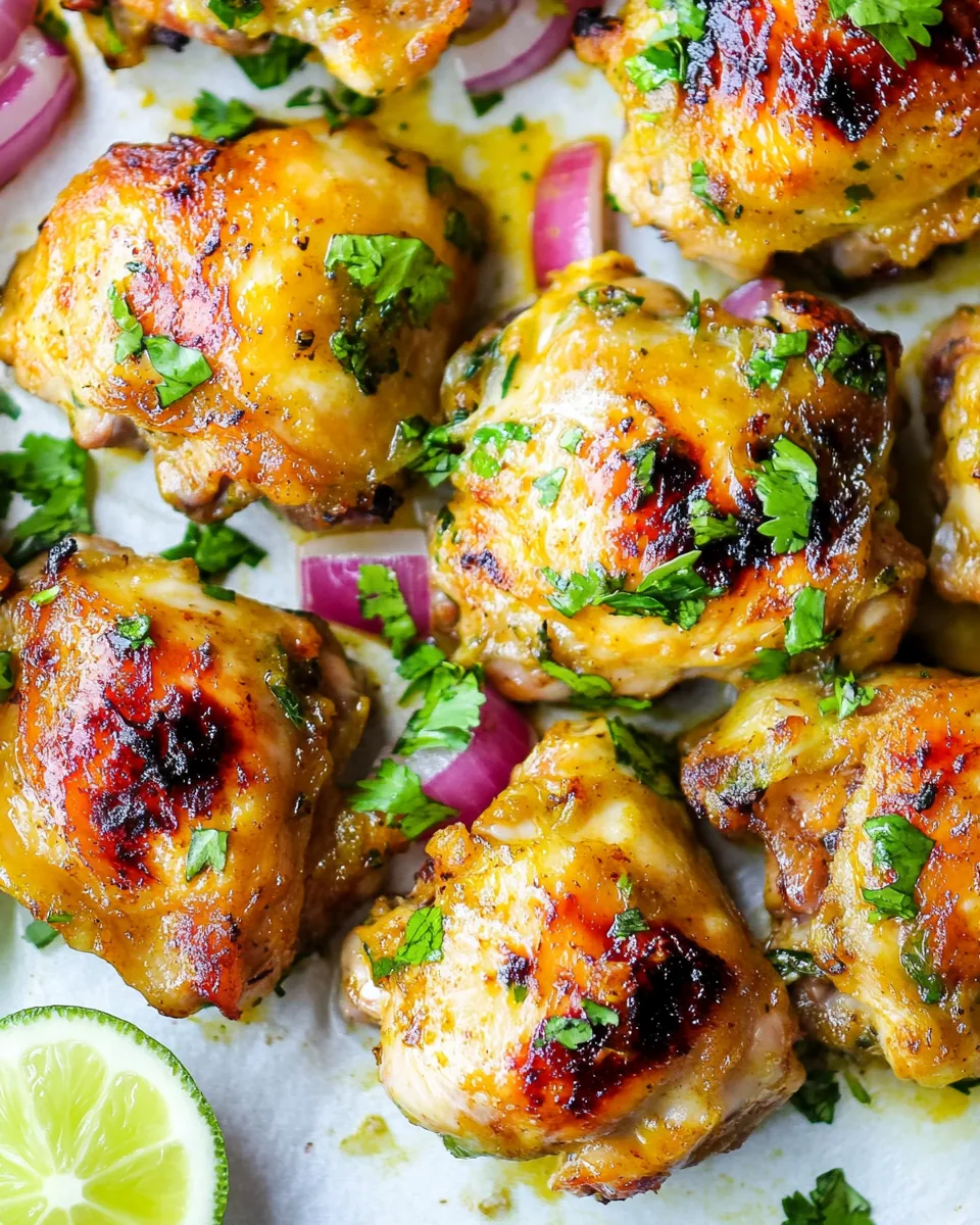 Cuban Mojo Chicken Thighs