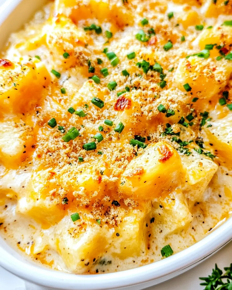 Diced Cheesy Potatoes