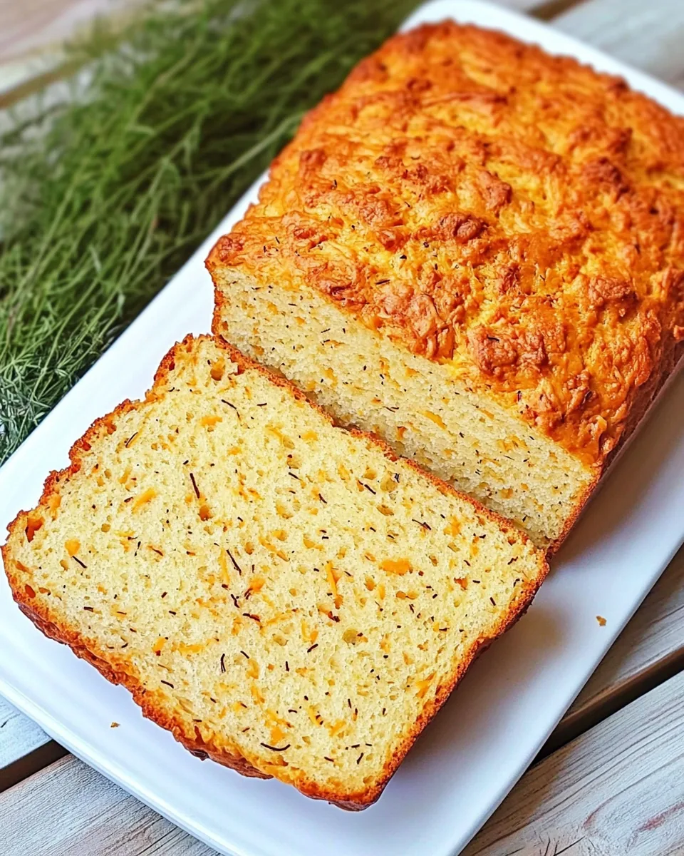 Dilled Cheddar Cheese Bread