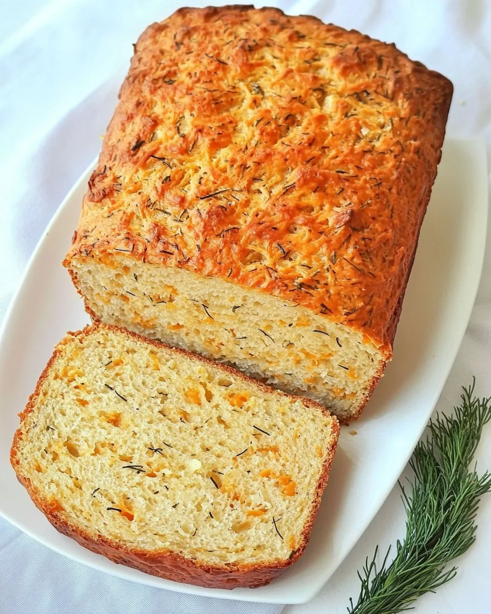 Dilled Cheddar Cheese Bread