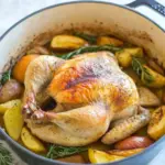 Dutch Oven Whole Roast Chicken