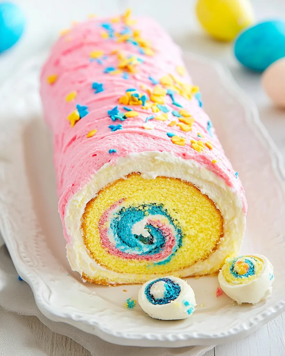 Easter Cake Roll