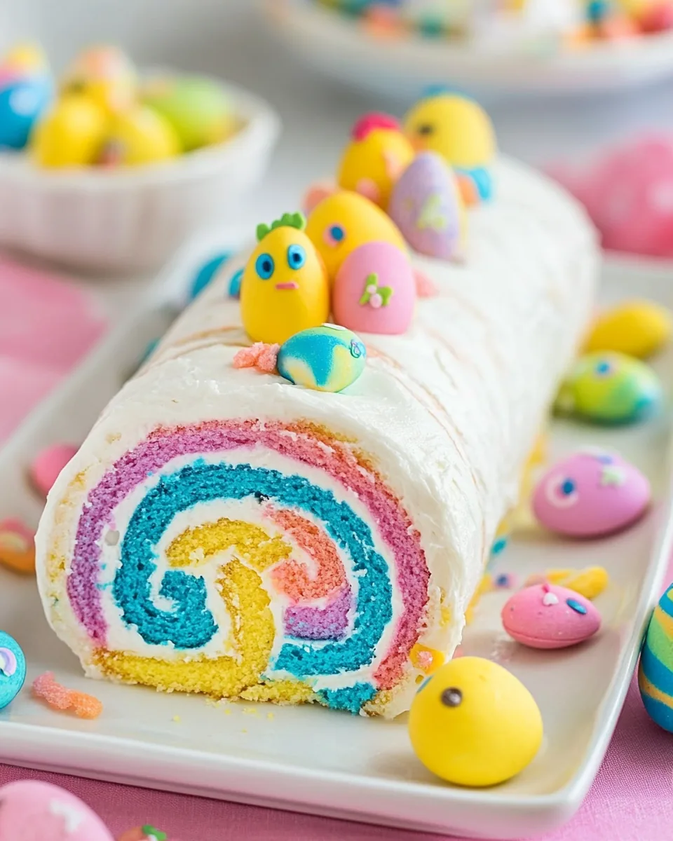 Easter Cake Roll