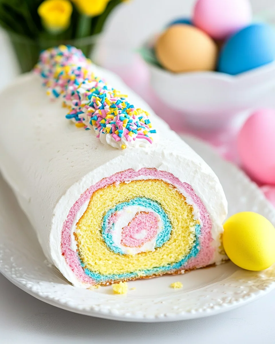 Easter Cake Roll