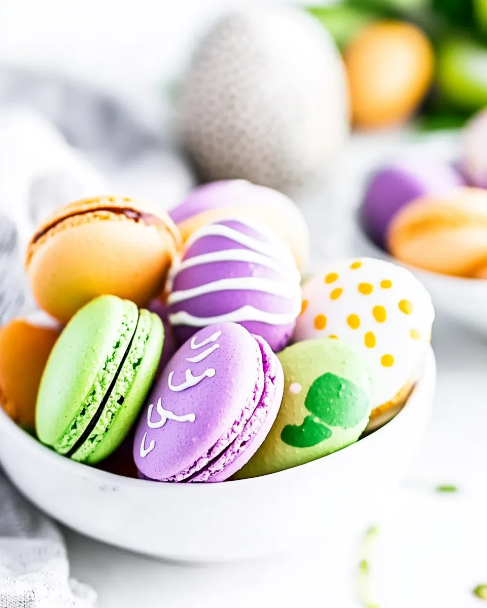 Easter Macarons