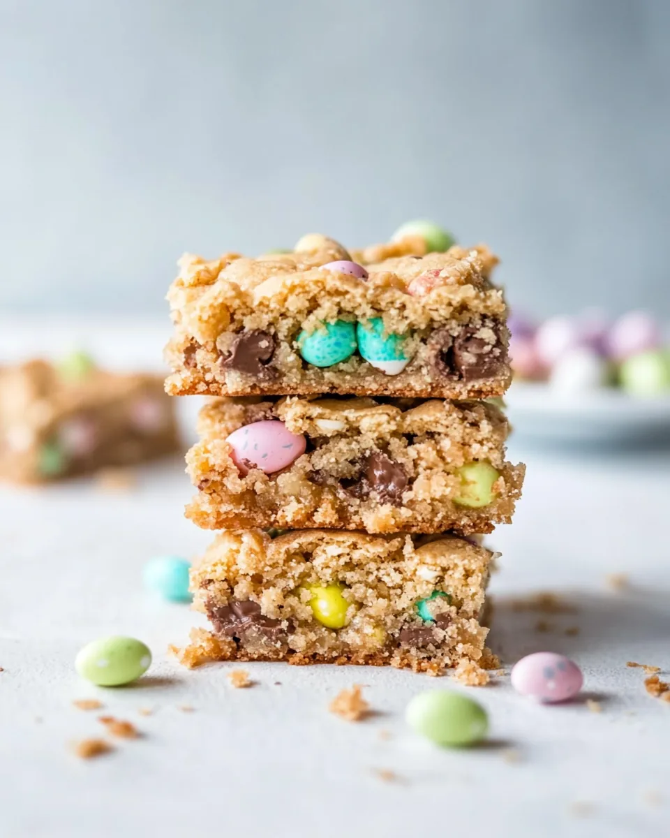 Easter Mini Egg Cookie Bars