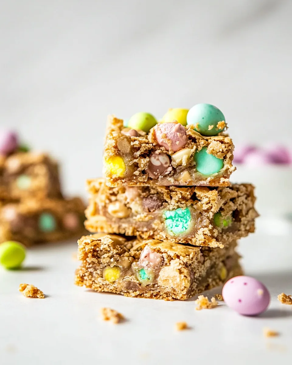 Easter Mini Egg Cookie Bars