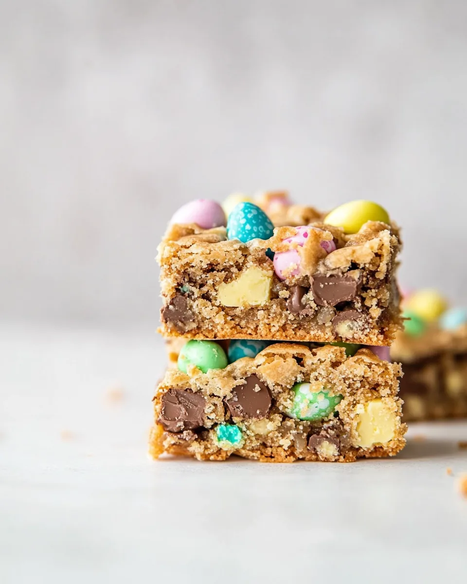 Easter Mini Egg Cookie Bars