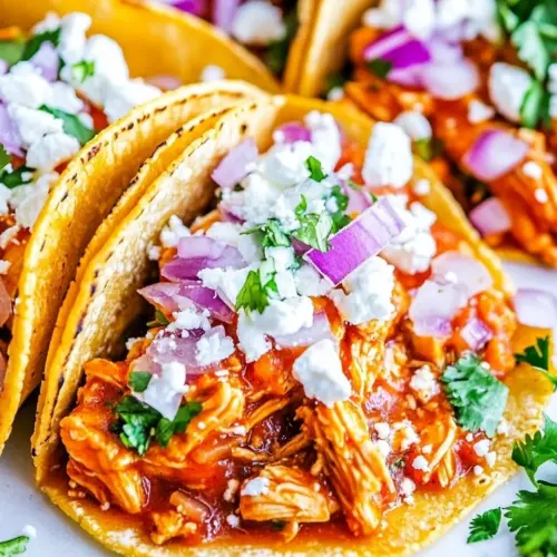 Easy Chicken Tinga Tacos