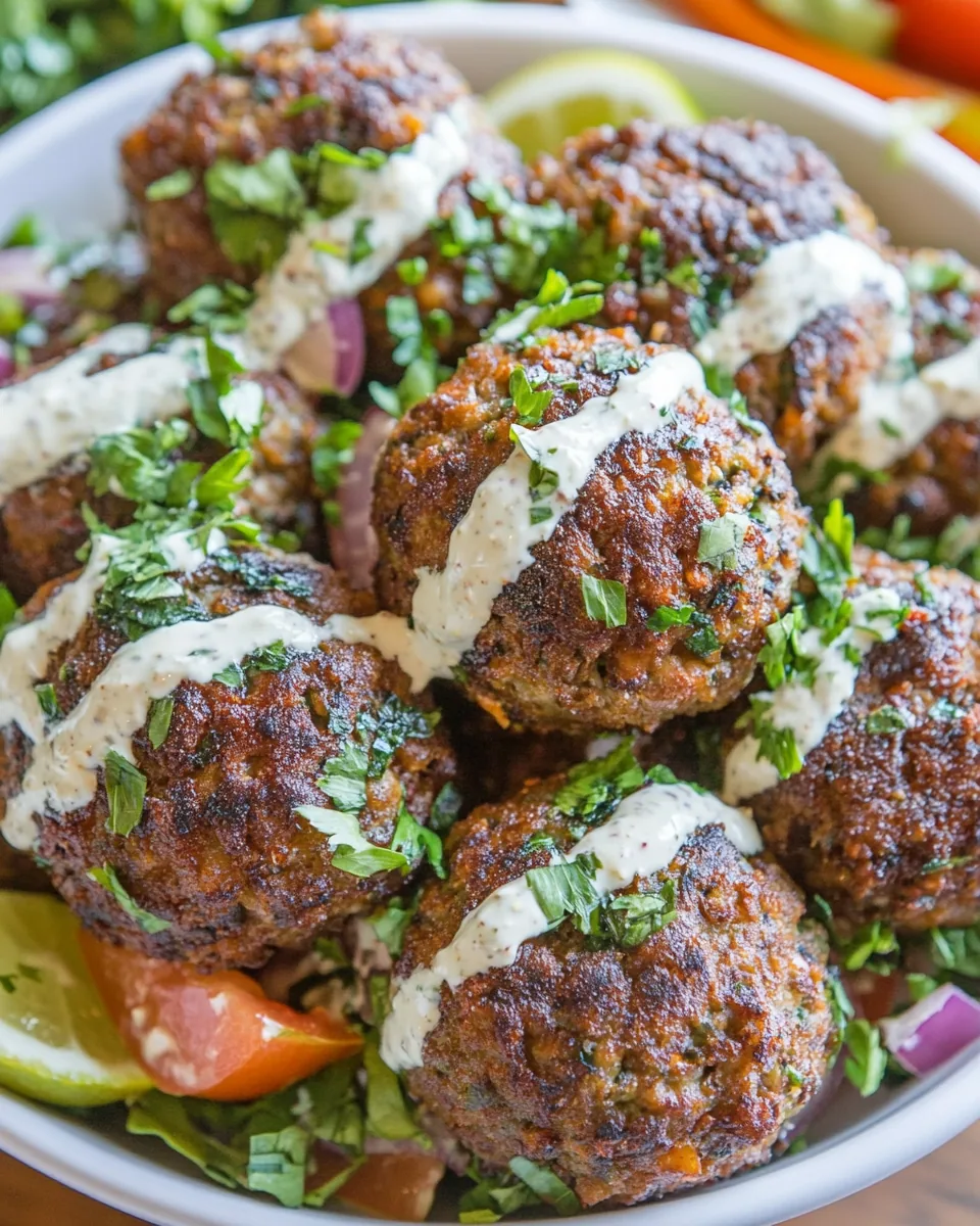 Easy Baked Kofta Patties