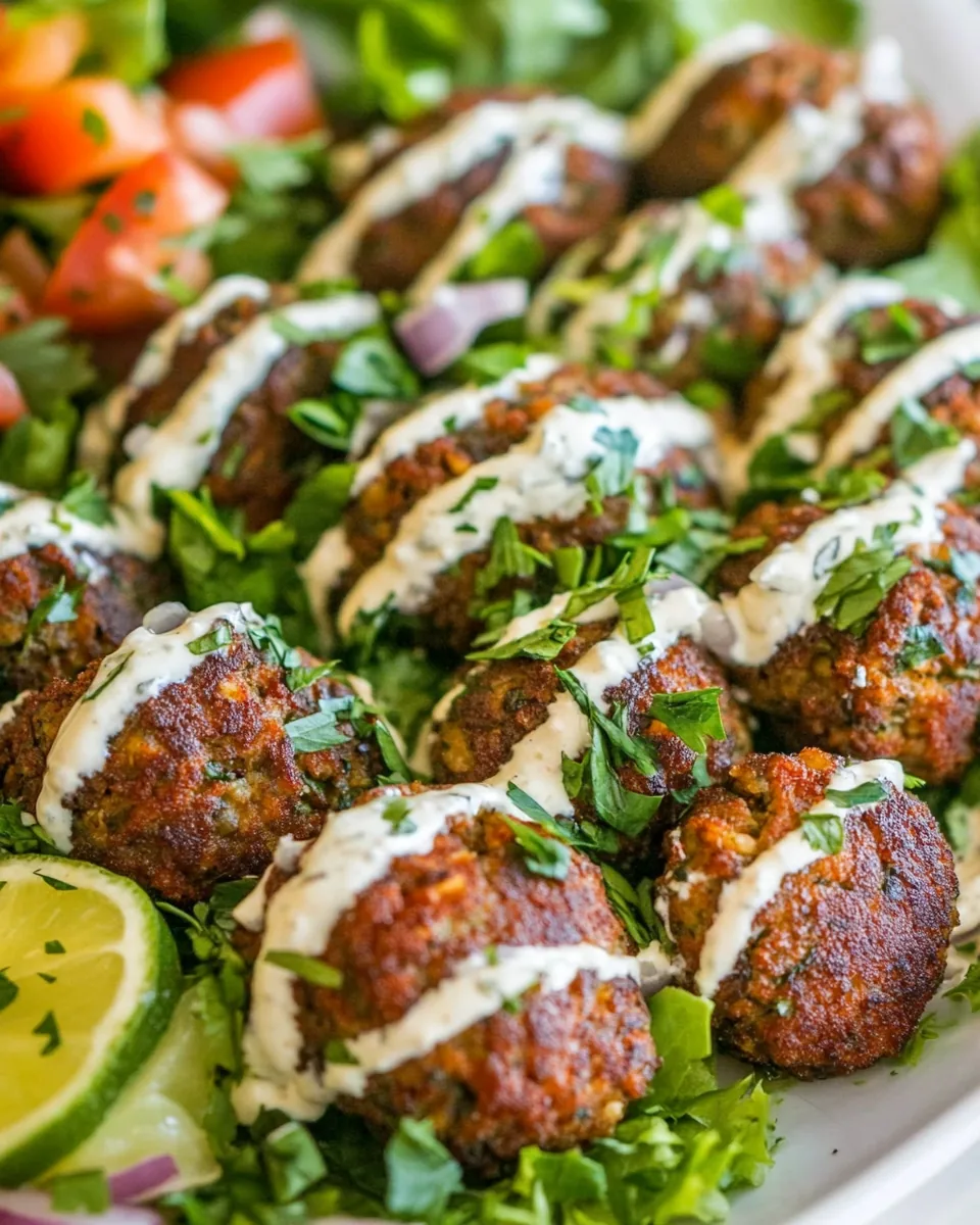 Easy Baked Kofta Patties