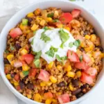 Easy Beef Burrito Bowl