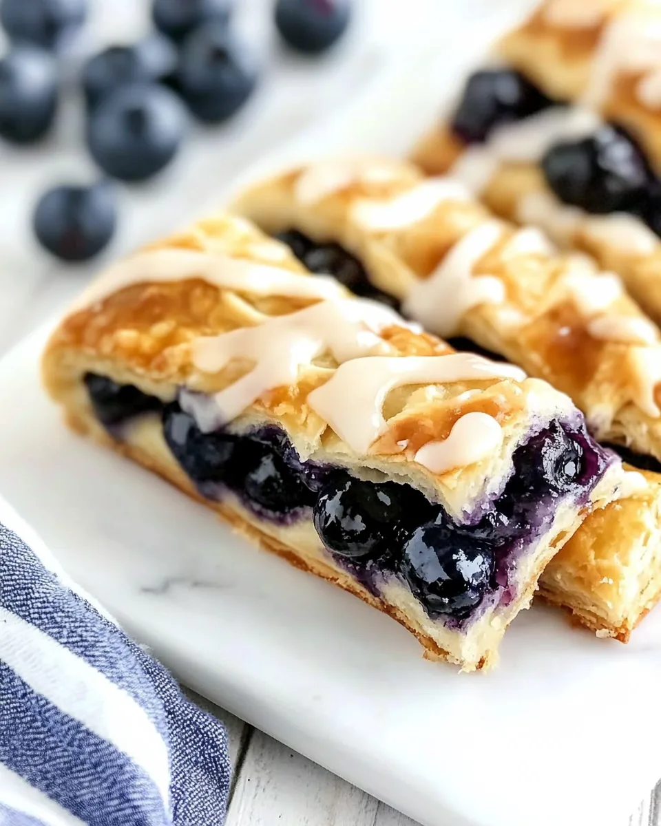 Easy Blueberry Danish Recipe