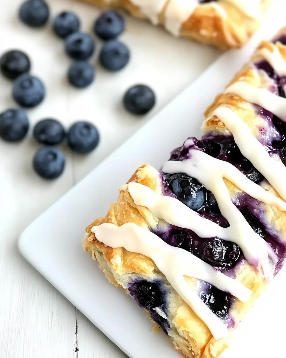 Easy Blueberry Danish Recipe