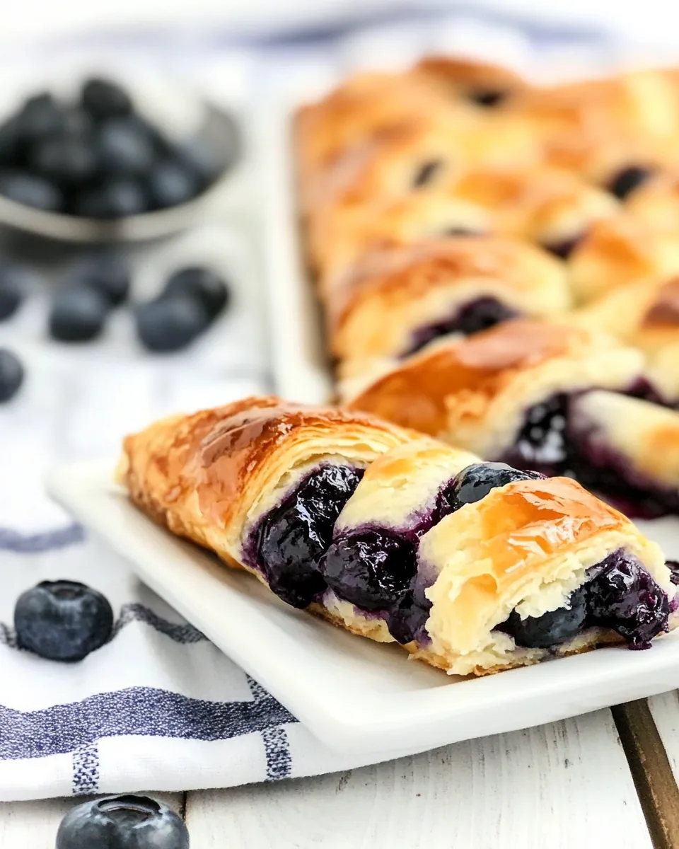 Easy Blueberry Danish Recipe