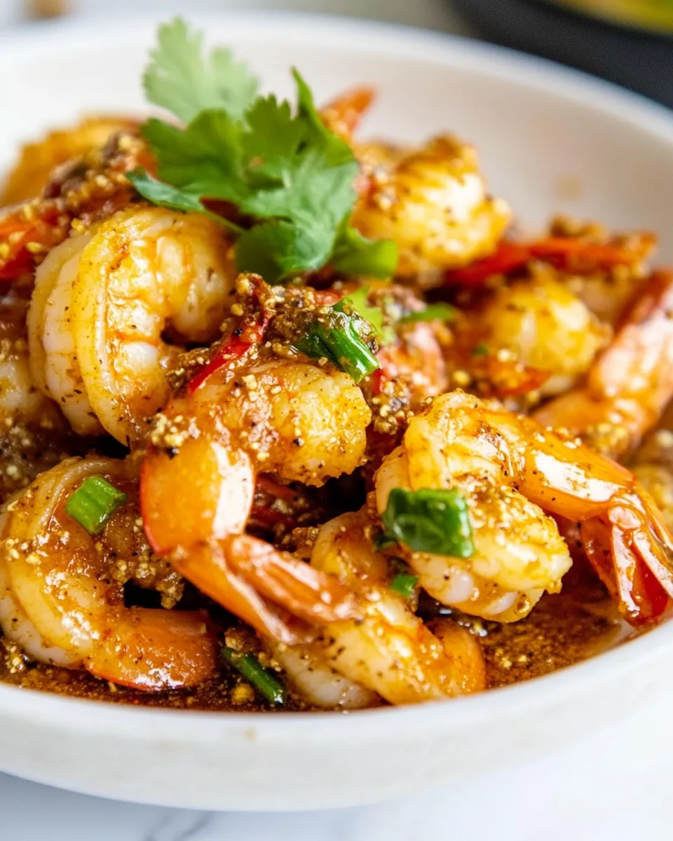 Easy Cajun Butter Shrimp