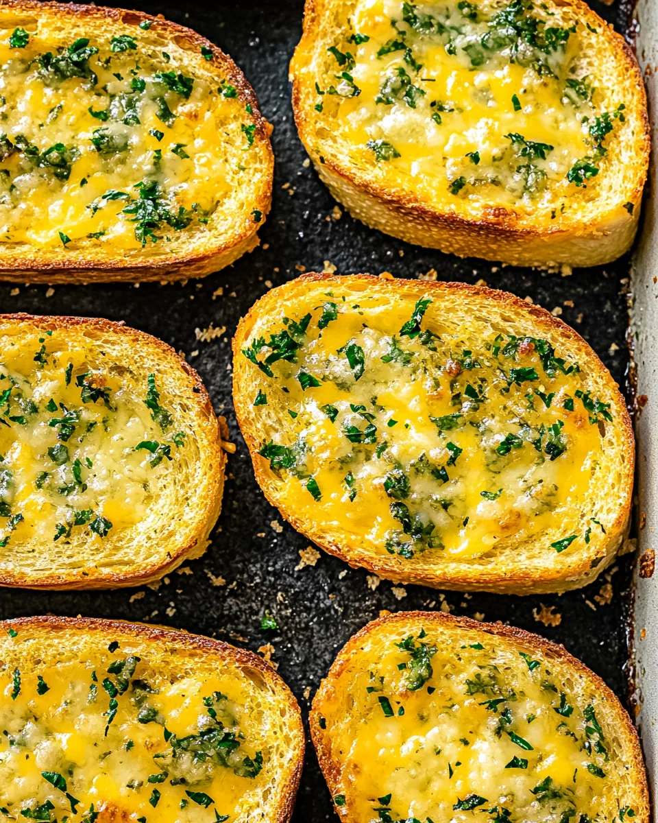 Easy Cheesy Garlic Bread