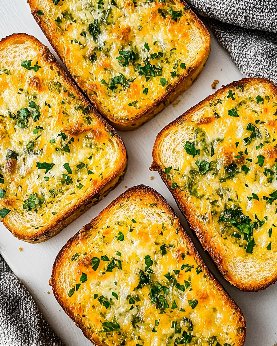 Easy Cheesy Garlic Bread