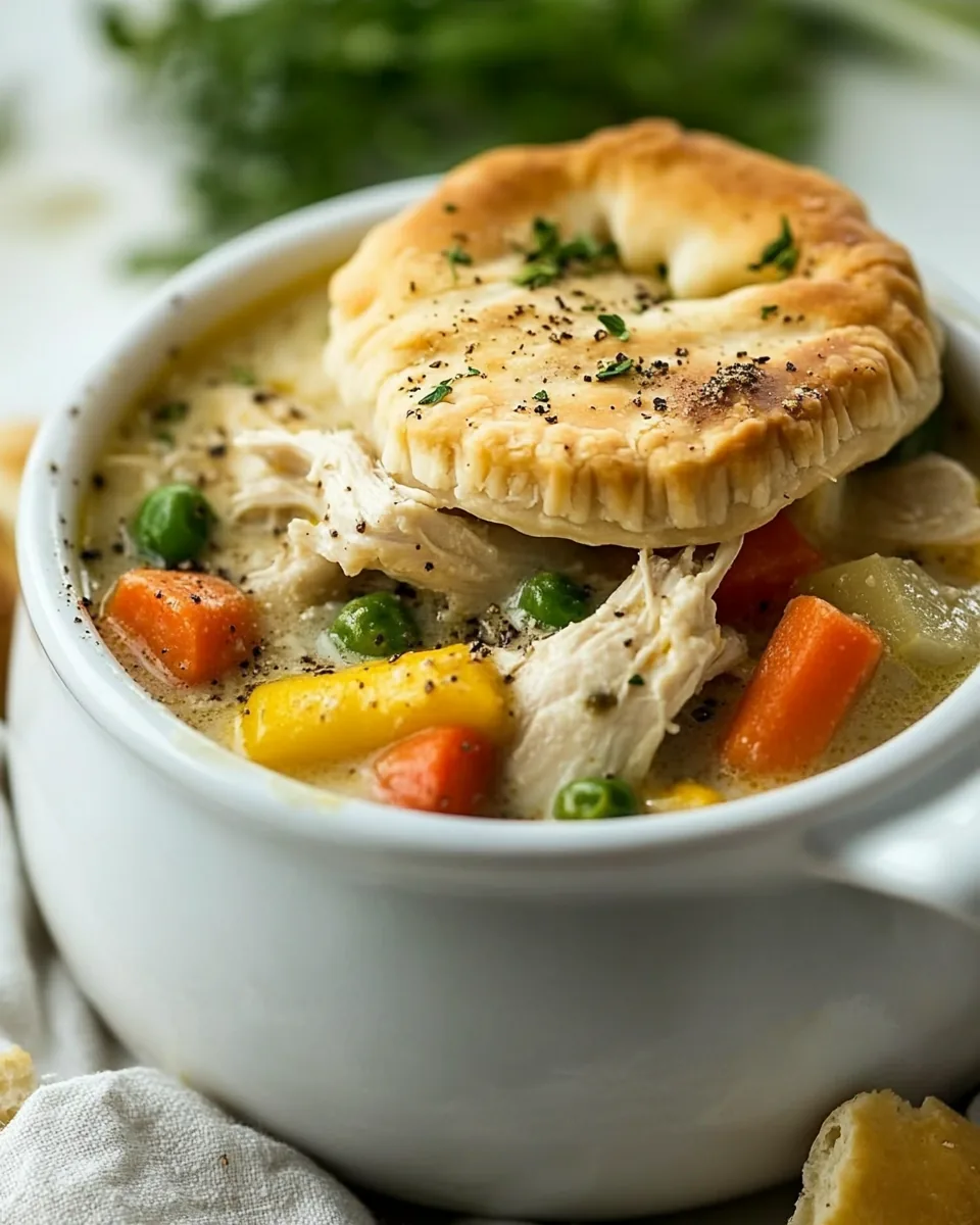 Easy Chicken Pot Pie Soup