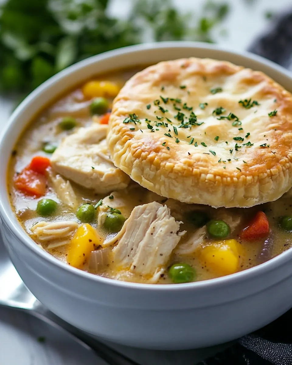 Easy Chicken Pot Pie Soup