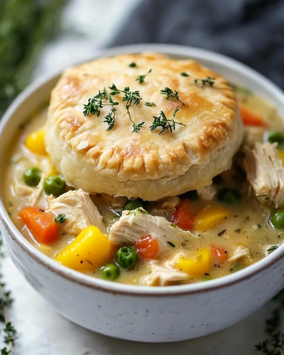 Easy Chicken Pot Pie Soup