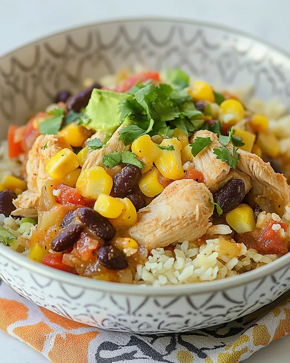 Easy Chicken Santa Fe