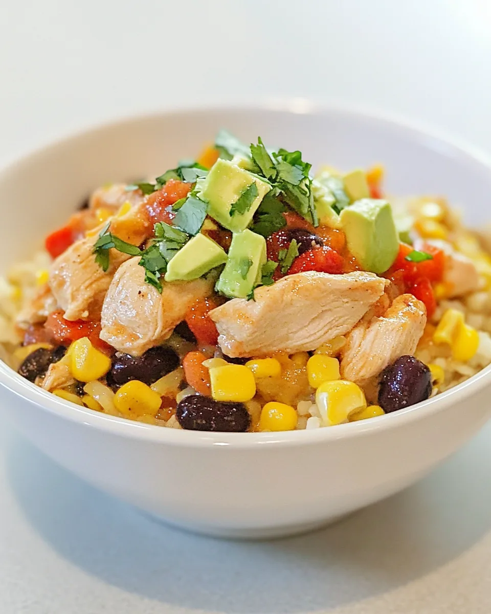 Easy Chicken Santa Fe