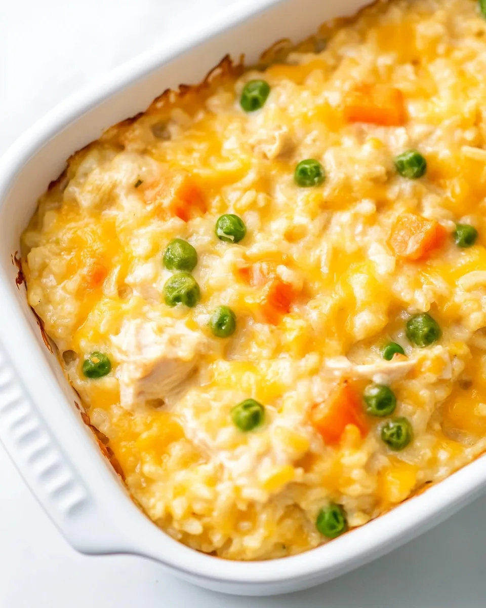 Easy Chicken and Rice Casserole