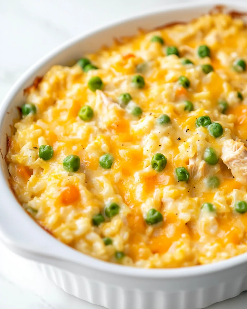 Easy Chicken and Rice Casserole