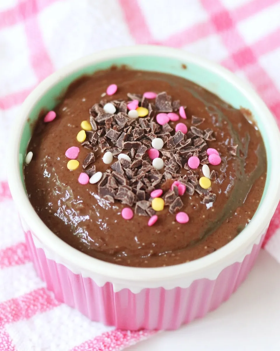 Easy Chocolate Avocado Pudding