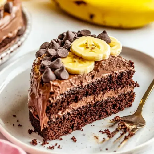 Easy Chocolate Banana Cake