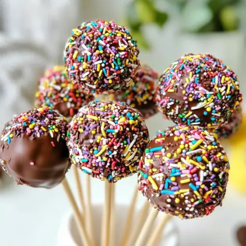 Easy Chocolate Cake Pops