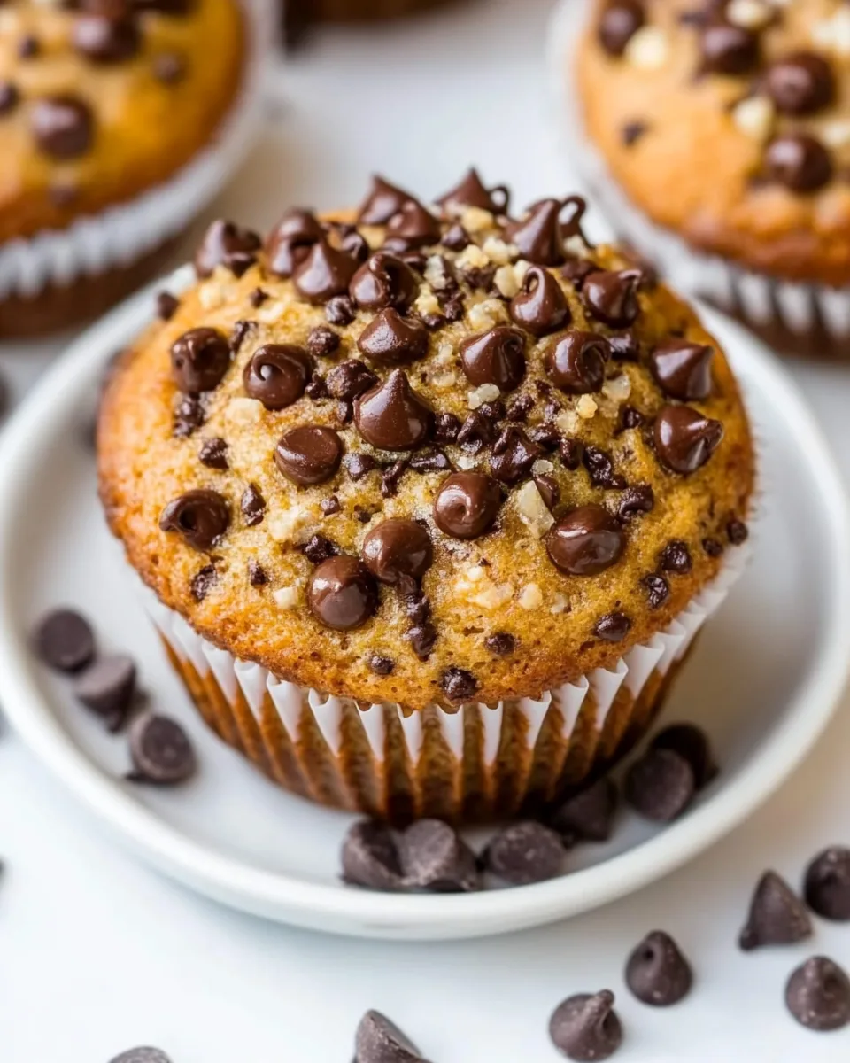 Easy Chocolate Chip Muffins