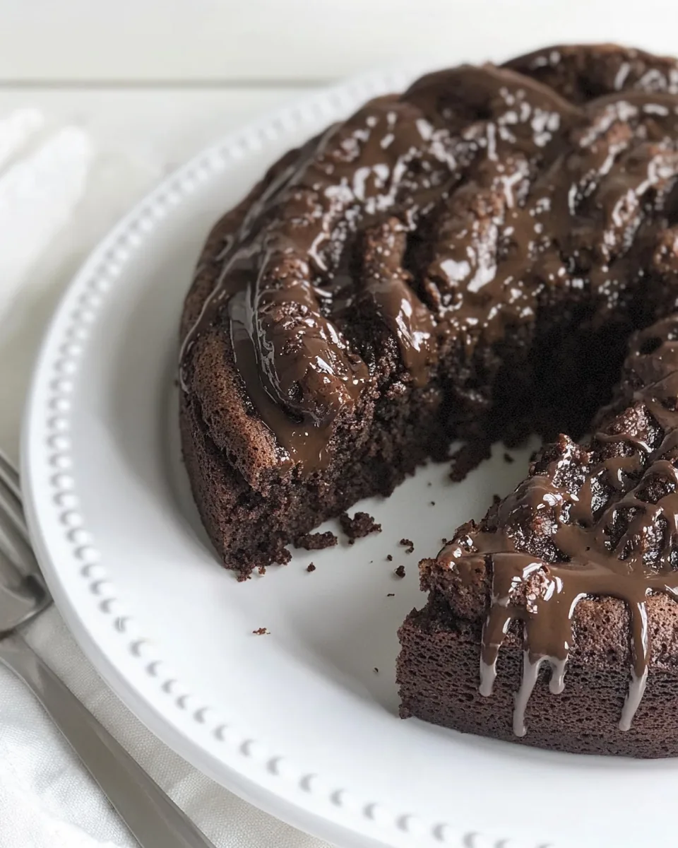 Easy Chocolate Pudding Cake