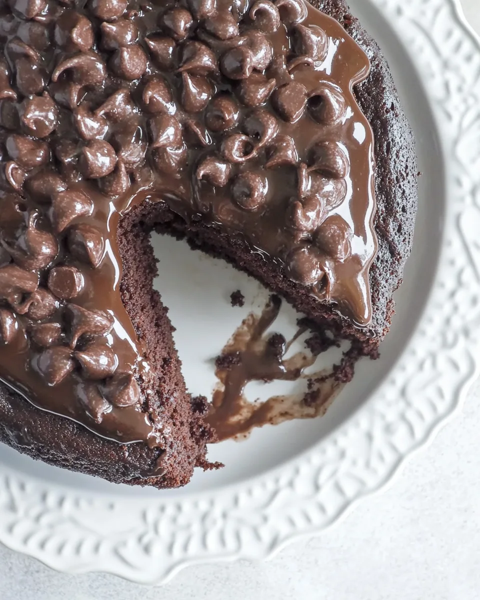 Easy Chocolate Pudding Cake