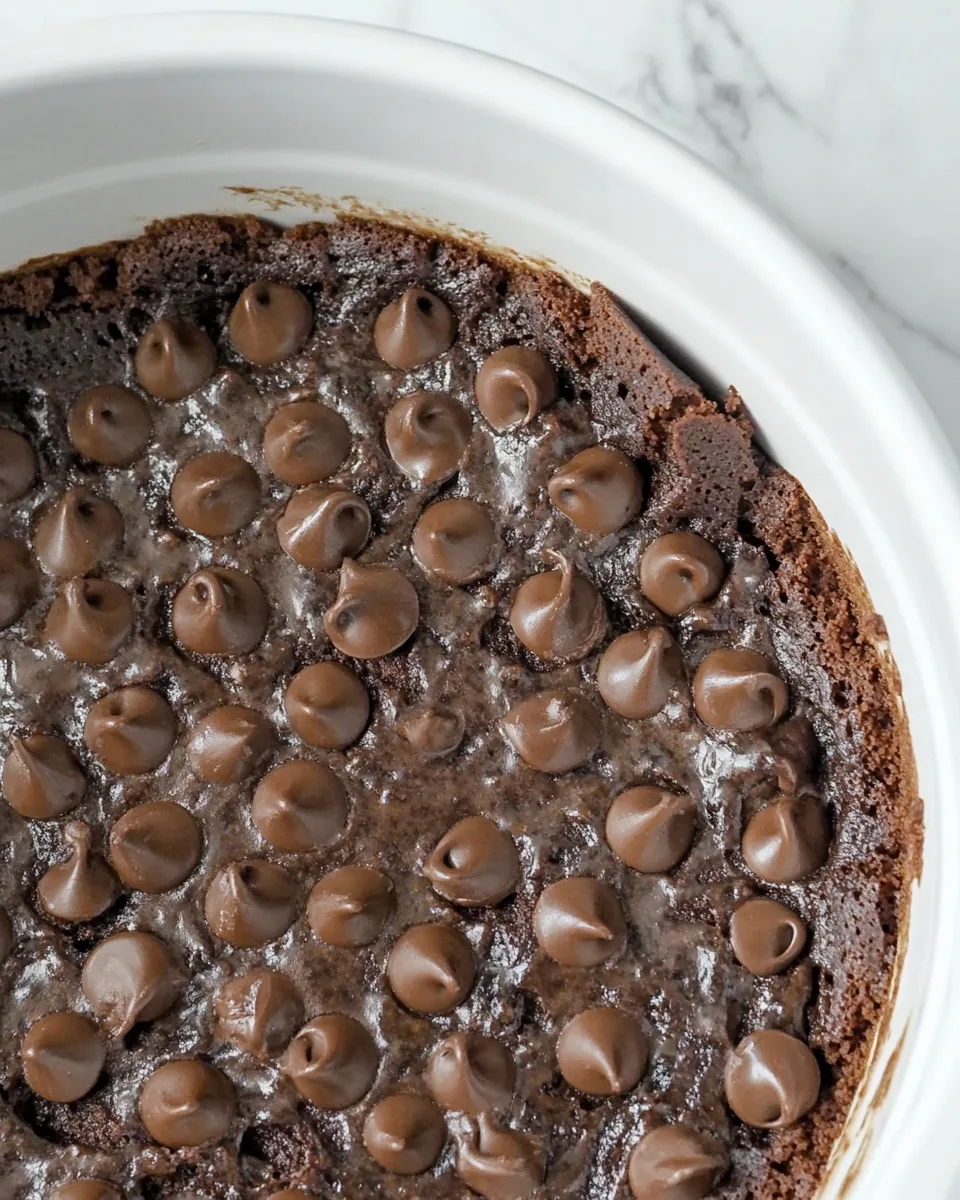 Easy Chocolate Pudding Cake