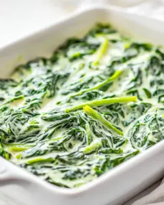 Easy Creamed Spinach