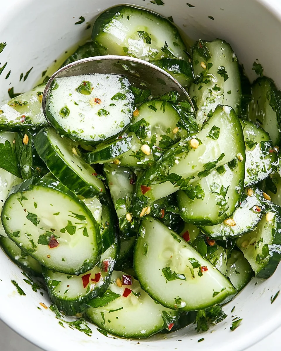 Easy Cucumber Salad