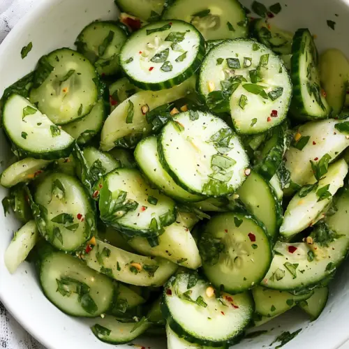 Easy Cucumber Salad