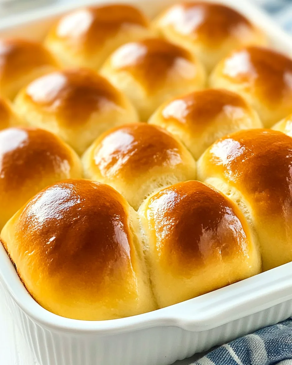 Easy Dinner Rolls