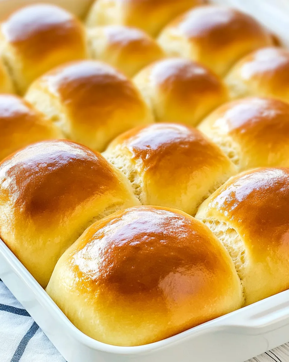 Easy Dinner Rolls