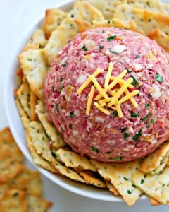 Easy Dried Beef Cheese Ball
