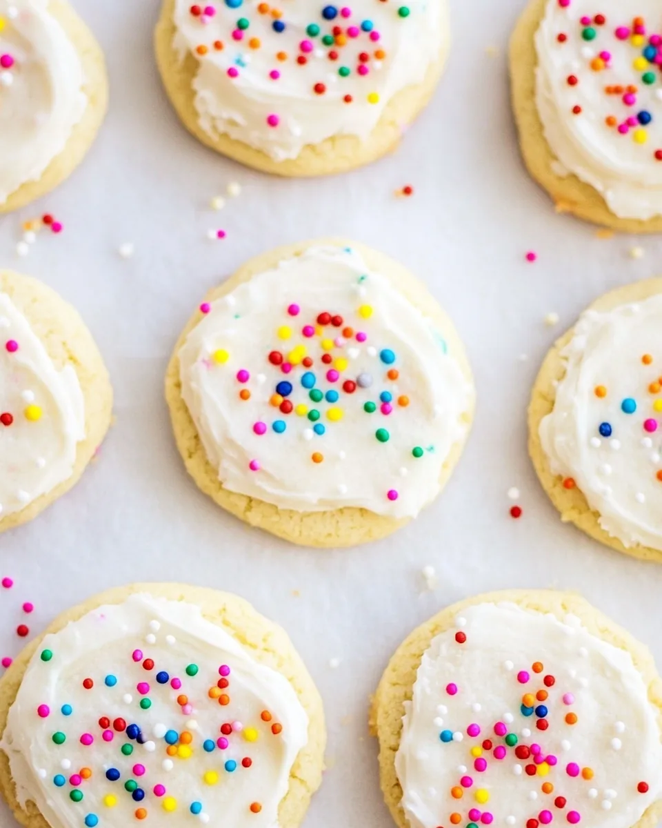 Easy Frosted Sugar Cookies